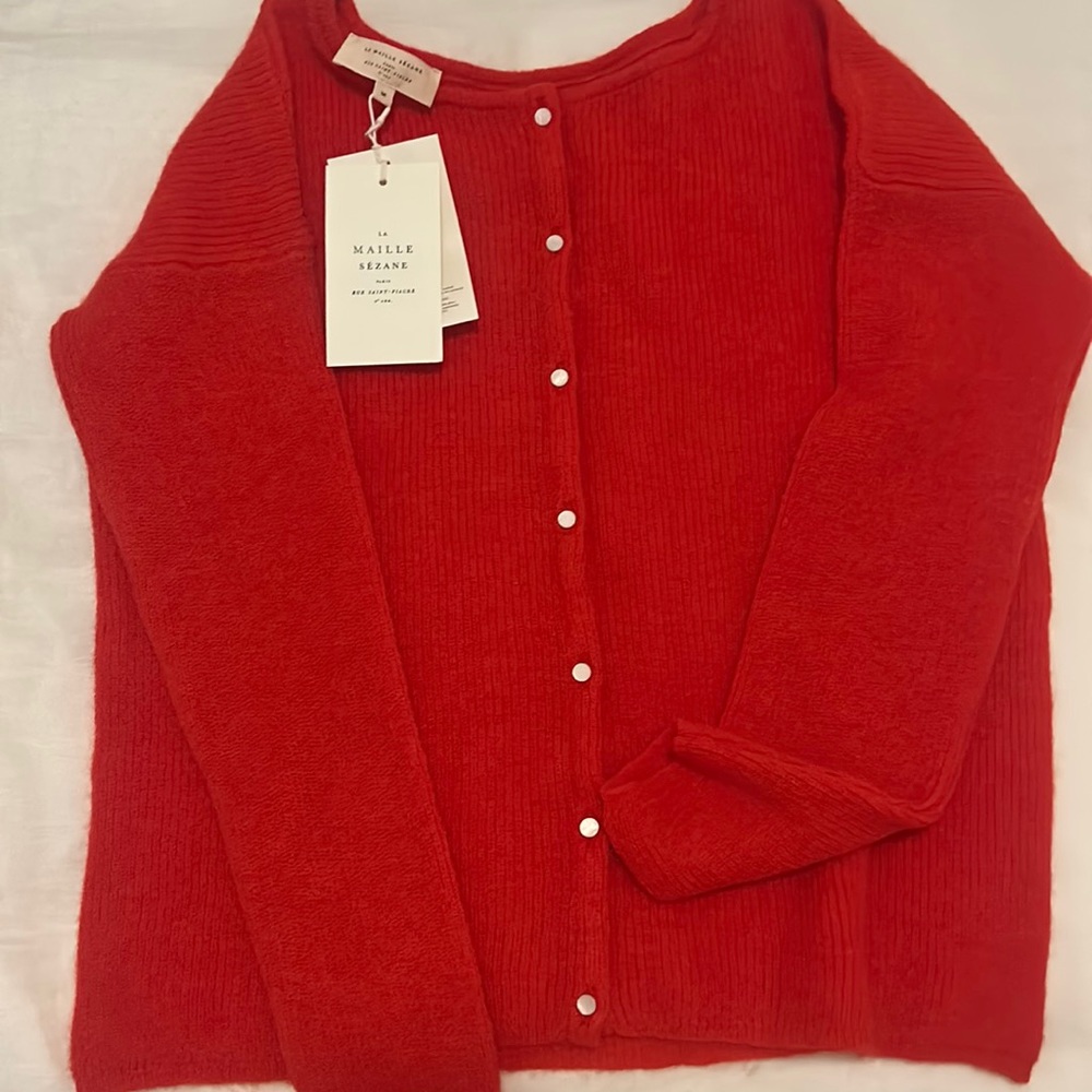 SEZANE red sweater